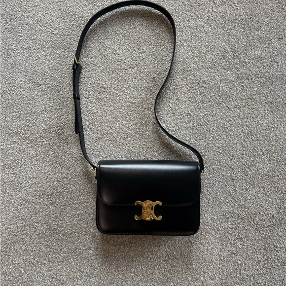 Celine Handbags - Celine Triomphe Bag